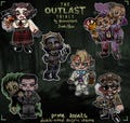 UPDATED - OUTLAST TRIALS: 3inch/8cm Double-Sided Acrylic Charms! product logo