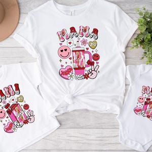 Mama and Mini Partner Look Set • Mom and Daughter Outfit - Mama Shirt - Mini Shirt - Family Gift