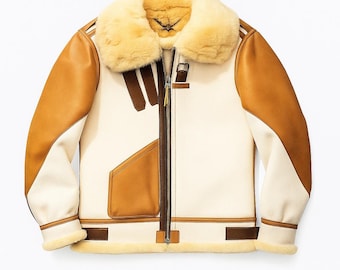 Skyline Sheepskin Aviator Coat.