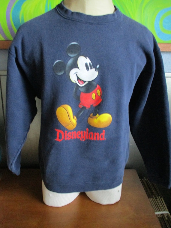Disneyland Sweatshirt, Mickey Mouse Sweatshirt, Vintage Disneyland Sweatshirt