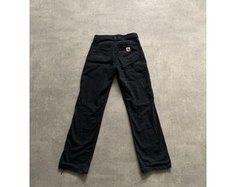 Carhartt relaxed fit mens jeans size 29 x 32 black