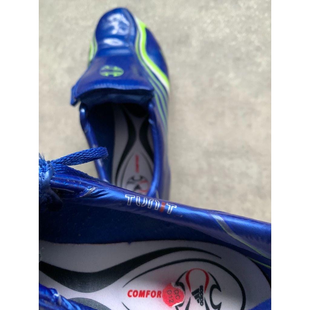 アディダス F50 チュニット サッカーシューズ サイズ43 1/3 ブルー