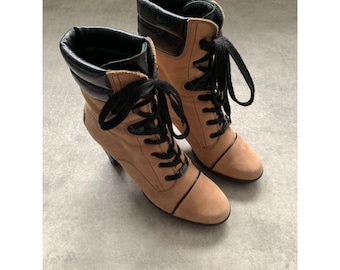 Ankle Boots Bottes Tods Femme Leather Ankle Boots 38 brown