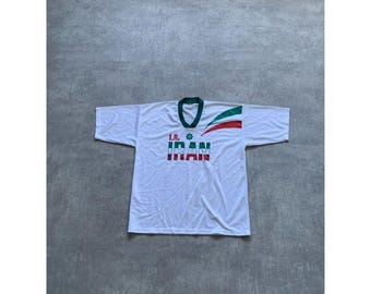 Maillot Foot Vintage Puma - 90's Rétro Homme - Blanc, Taille S