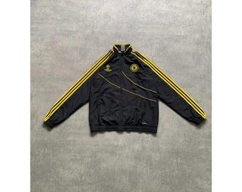 Adidas Chelsea Football Soccer Puffer Jacket Mens Size XL Blue - Etsy