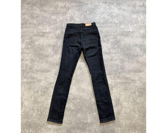 Calça jeans skinny feminina Acne Studios Needle preta tamanho 29/32 preta