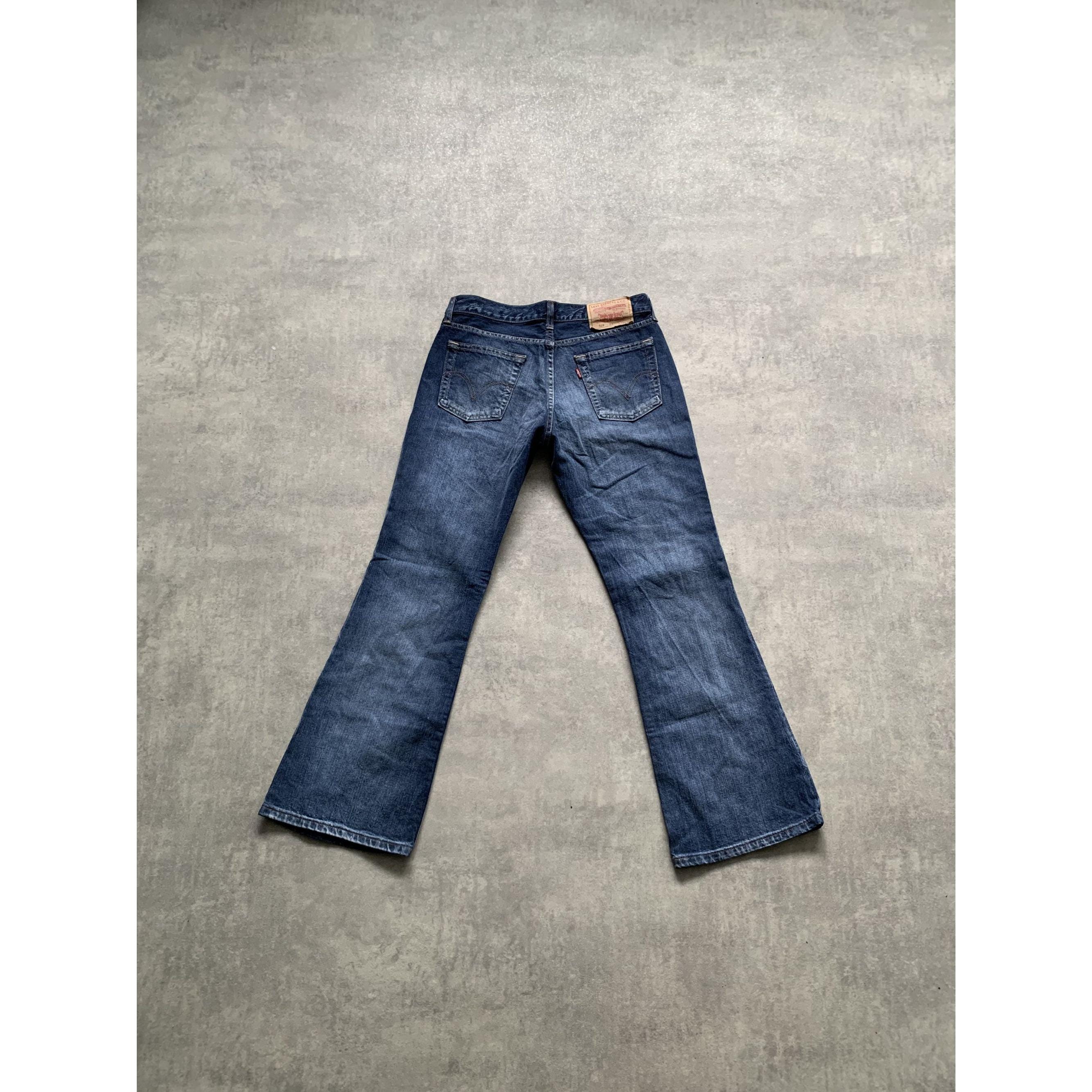 Levi's 529 03 W30 L30 Blue Womens Bootcut Jeans - Etsy