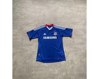 Umbro Autoglass CFC Chelsea Football Soccer Short Sleeve Blue