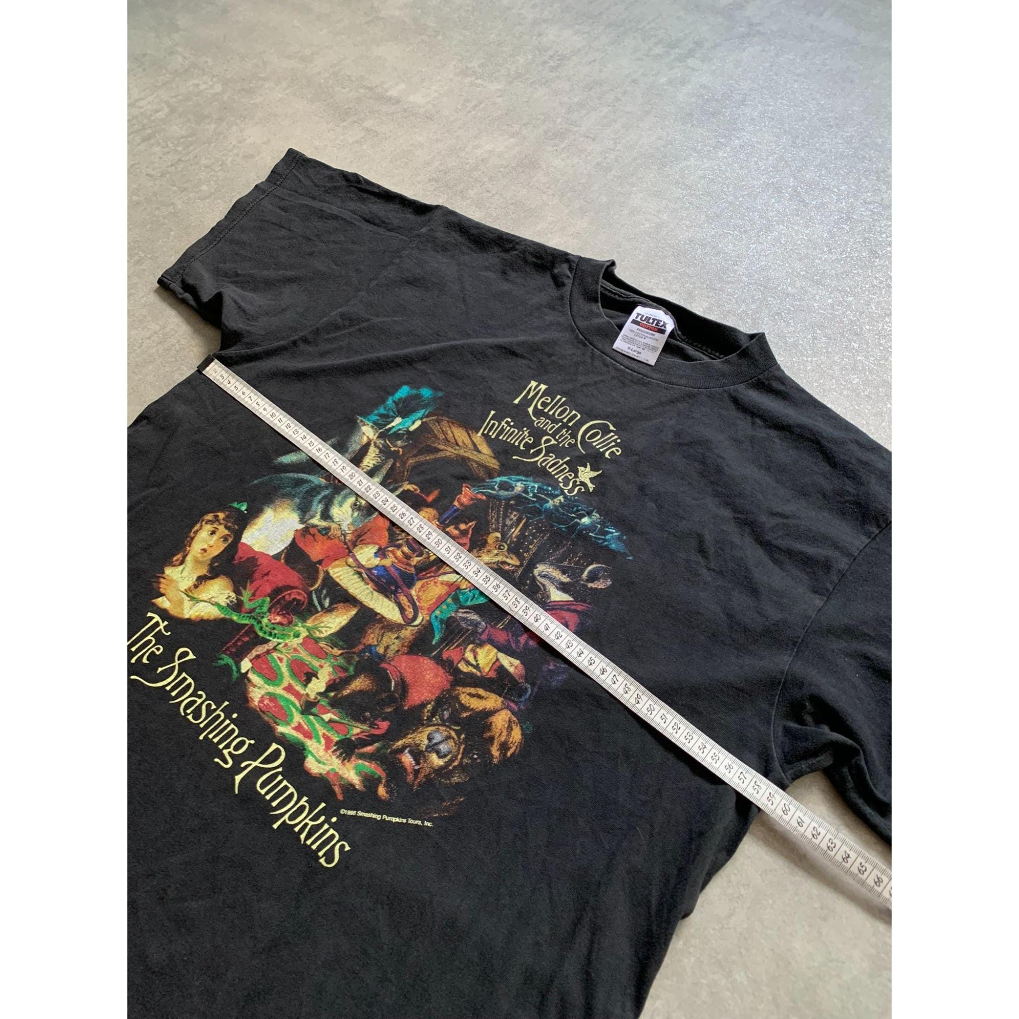 Tultex Maglietta Vintage Smashing Pumpkins 1996 Mellon Collie