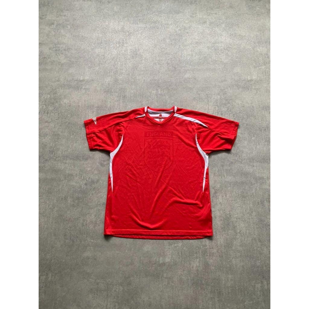 アンブロ イングランド代表 サッカージャージ Tシャツ メンズ Mサイズ
