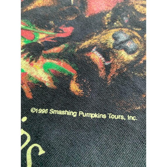 Tultex Maglietta Vintage Smashing Pumpkins 1996 Mellon Collie