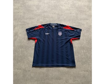 Umbro England Football Soccer T-shirt Jersey Mens Size Like S M