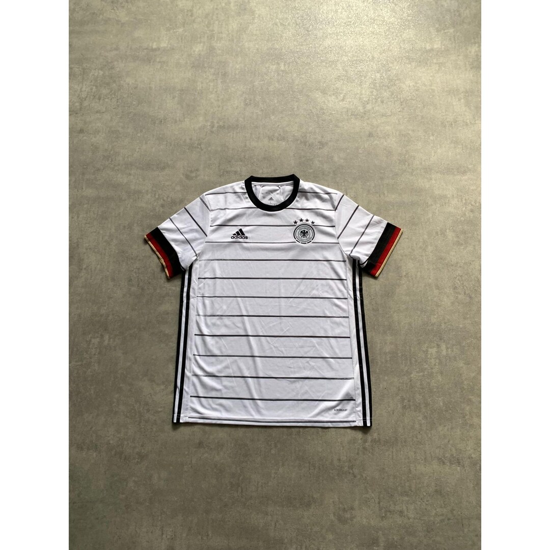 Adidas Deutscher Fussball Bund Germany Jersey T-shirt Mens Size L ...
