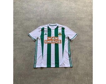 Maglia da calcio Adidas Rapid Football da uomo, taglia XL, bianca e verde