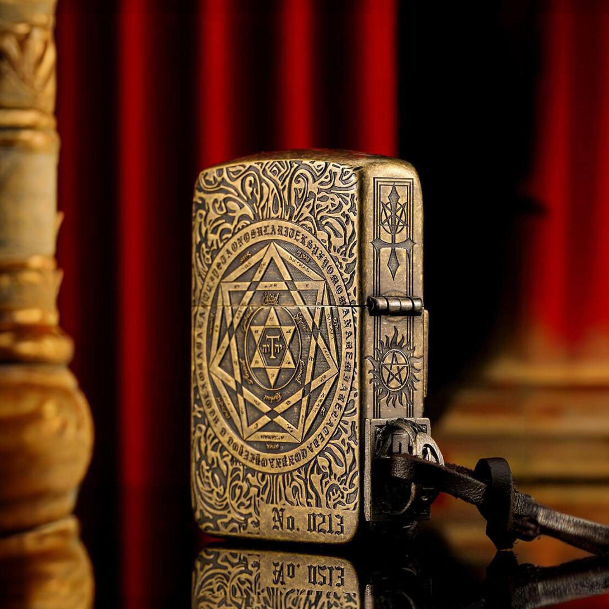 3D Engraved Zippo Lighter: Antique Christian Cross Design - Etsy