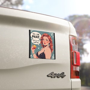 Quirky Car Magnets: Fun Vehicle Decor - Vinyl Automotive Gifts