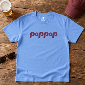 Personalized Philly Baseball T shirt - Dad, Poppop, Brother, Uncle, Your Name - Philly Gift image 5