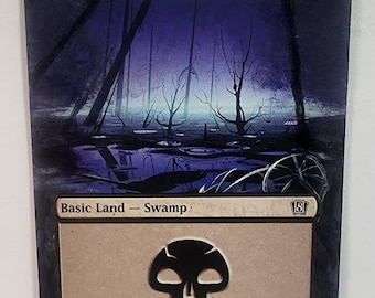 Magic the Gathering Swamp Alter - Etsy