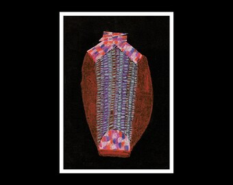 AURORA VASE: A3 Giclée Fine Art Print | Illustration | Limitierte Auflage