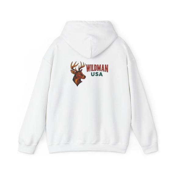 Wildman USA Unisex Heavy Blend™ Hoodie - Perfect for Outdoor Adventures, Gift for Nature Lovers, Cozy Casual Wear, Hunting Retreats, [...]