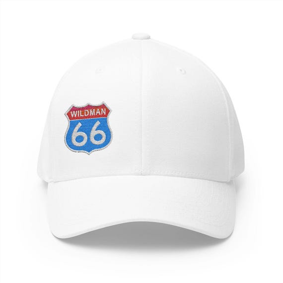 Wildman 66 Embroidered Cap - Casual Hat, Gift Idea for Road Trip Lovers, Adventure Enthusiasts, Outdoor Apparel, Unique Travel Accessory