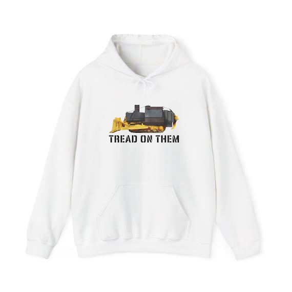 Unisex Heavy Blend™ Hoodie: 'Tread on Them' Sweatshirt, American Flag Hoodie, Comfortable Casual Wear, Gift for Him/Her, Perfect for [...]
