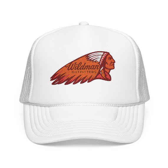 Bold Embroidered Foam Trucker Hat | Vintage Style, Outdoor Gear, Gifts for Him, Fishing Hat, Summer Accessory, Sports Cap