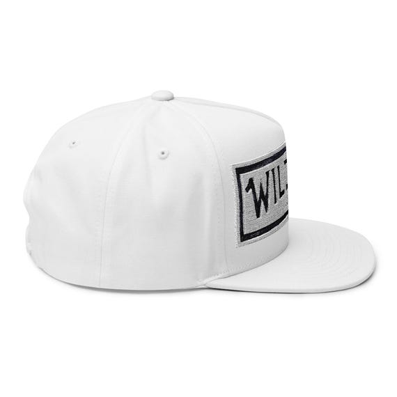 Wildman Embroidered Flat Bill Cap, Stylish Hat, Perfect Gift for Adventurers, Casual Wear, Outdoor Activities, Fashion Statement