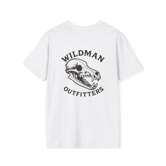 Wildman Outfitters Unisex Softstyle T-Shirt | Graphic Tee, Casual Apparel, Wilderness Graphic, Unique Gift, Outdoor Clothing