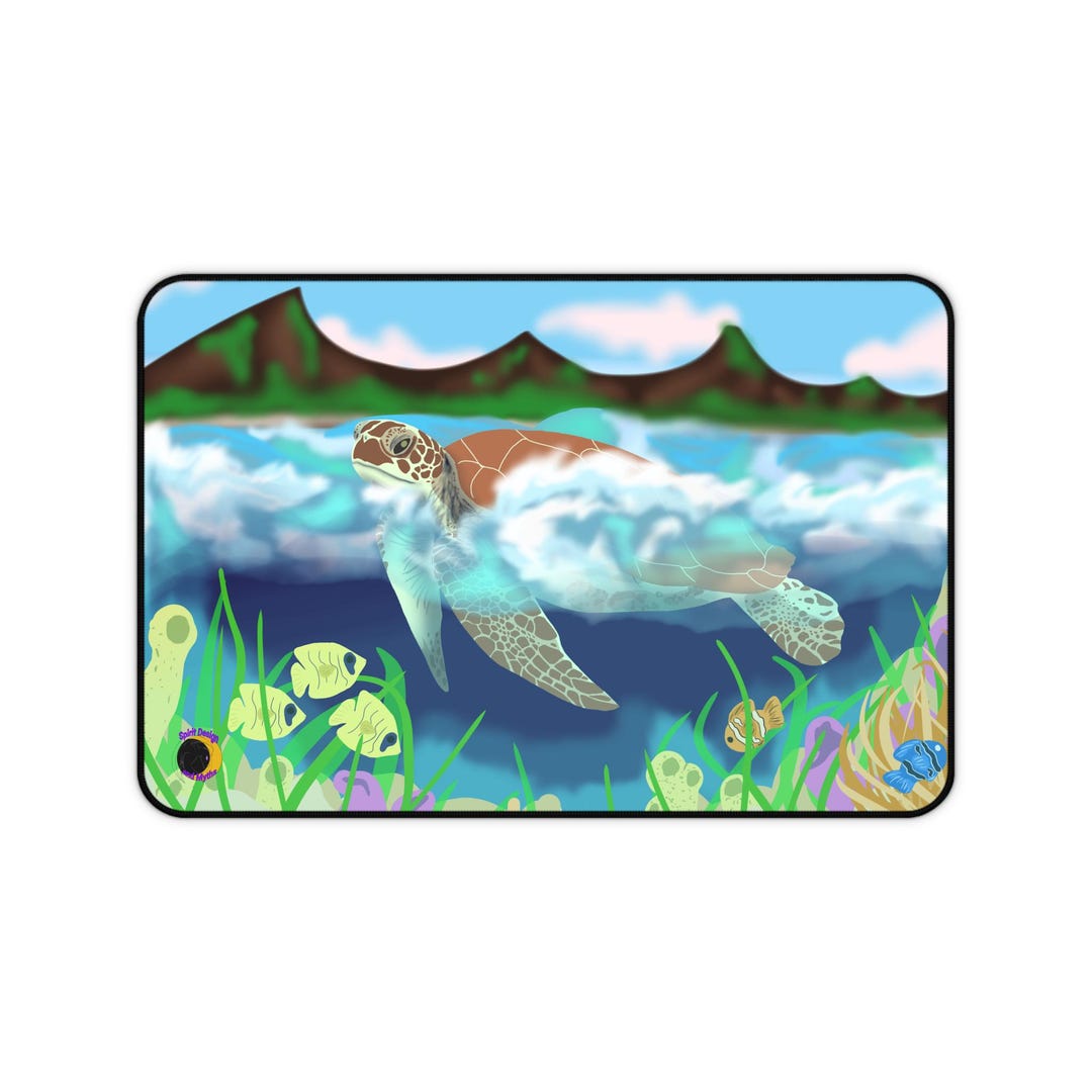 Customizable Sea Turtle Desk – Eco-inspired Desk Offices - Etsy