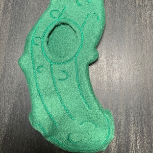 Christmas Pickle Costume for any 12&quot; Doll or Elf