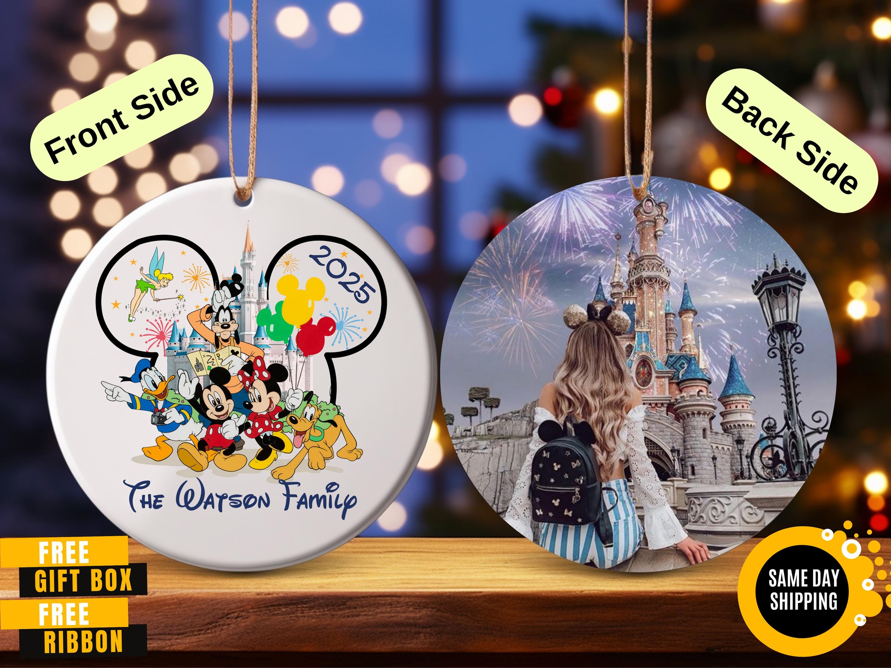 Christmas Ornament Disneyworld 2025 - Etsy