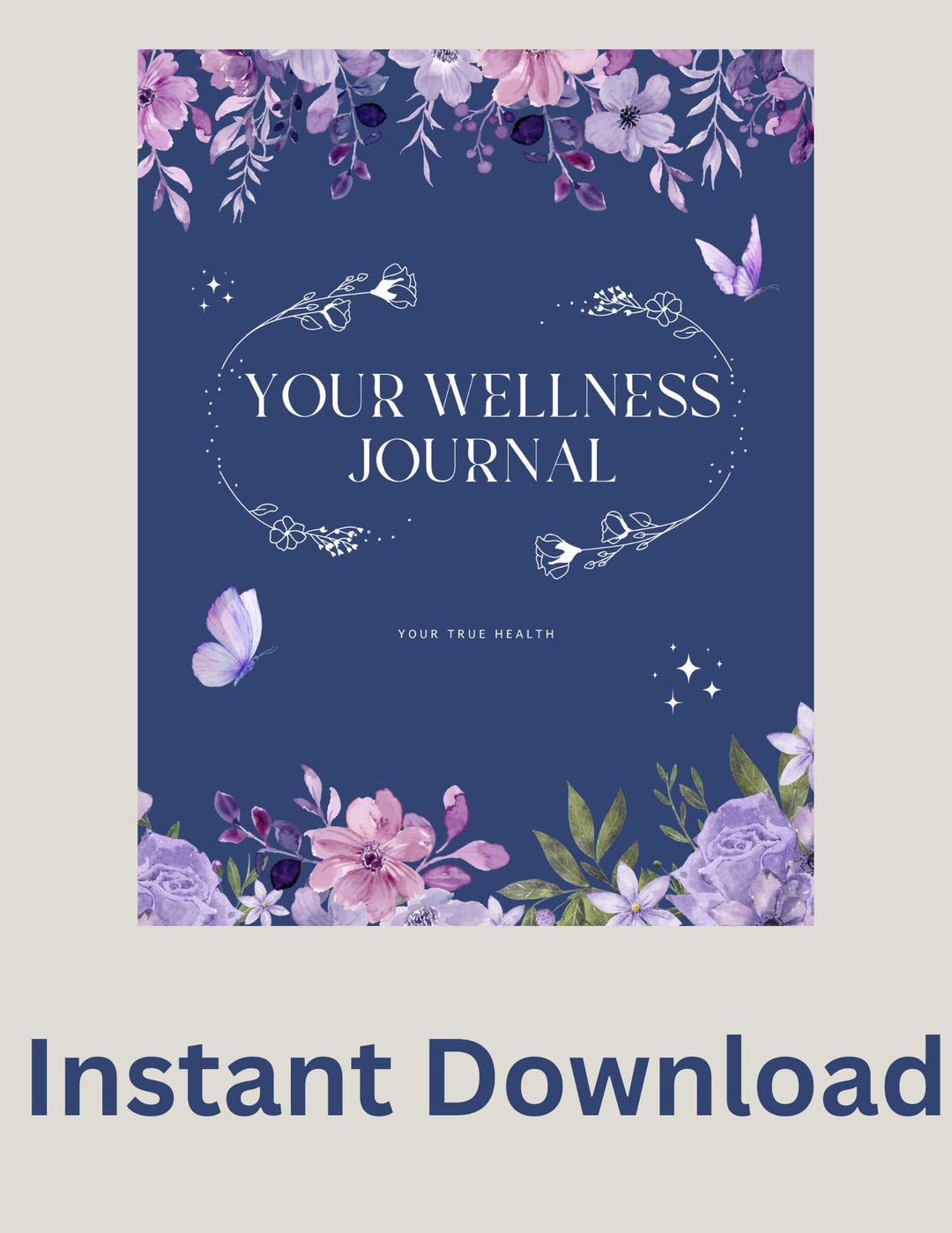Printable Wellness Journal – Daily Self Care Planner – Mood, Sleep ...