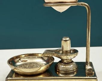 Rare and antique Complete Set for Siva Lingam Abhishek Handmade Brass Idols for Gift and Home Decor