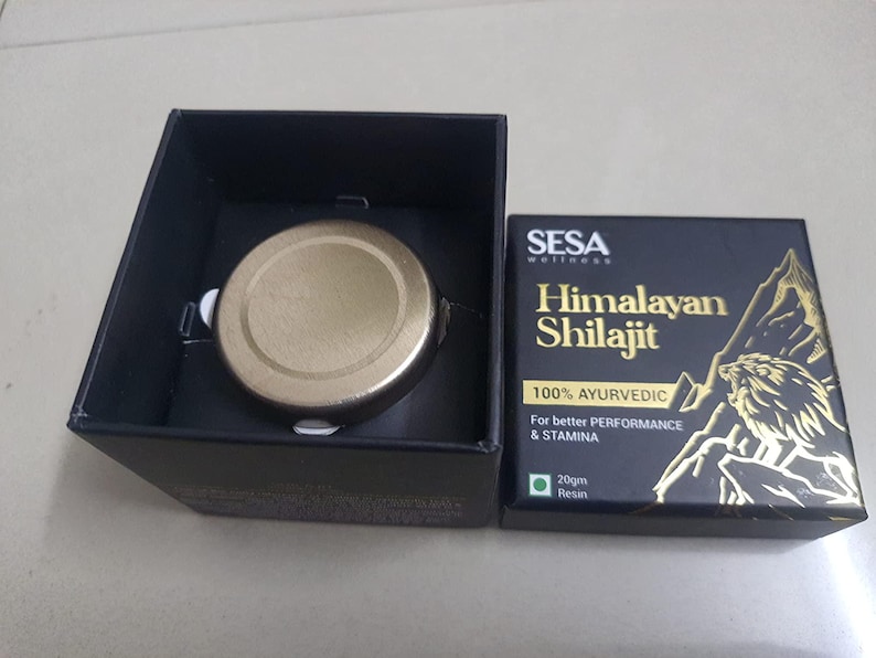 Naturliga Himalaya Shilajit Ashwagandha Gummies 4000 mg KSM-66 Vegan (55 tecken) (Handgjorda i Indien) bild 5
