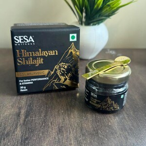 Naturliga Himalaya Shilajit Ashwagandha Gummies 4000 mg KSM-66 Vegan (55 tecken) (Handgjorda i Indien) bild 7