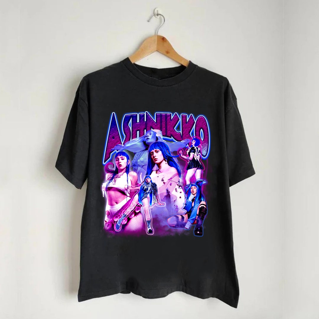 Vintage Ashnikko Shirt Rapper Ashnikko Bootleg Shirt Retro Etsy
