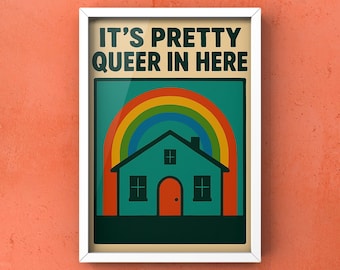 Queer Art Poster, 200 Gsm Matte Paper - LGBTQ Wall Decor