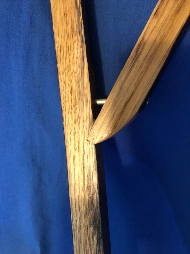 Bourbon Barrel Stave Cane Walking Stick Unique Etsy