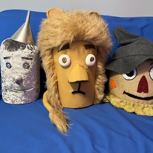 wizard of oz fabric character heads