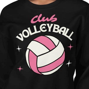 Custom Volleyball Shirt Personalized Number Game Day Sweatshirt Volleyball Mom Shirt Senior Volleyball Volleyball Gifts Team Sweatshirt