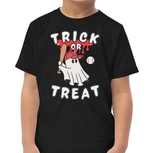 Trick or treat Shirt baseball shirt Toddler Shirt