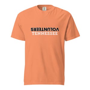 Tennessee Volunteers Comfort Colors Tshirt, Football Season, Football Fan Shirt, Adult Unisex