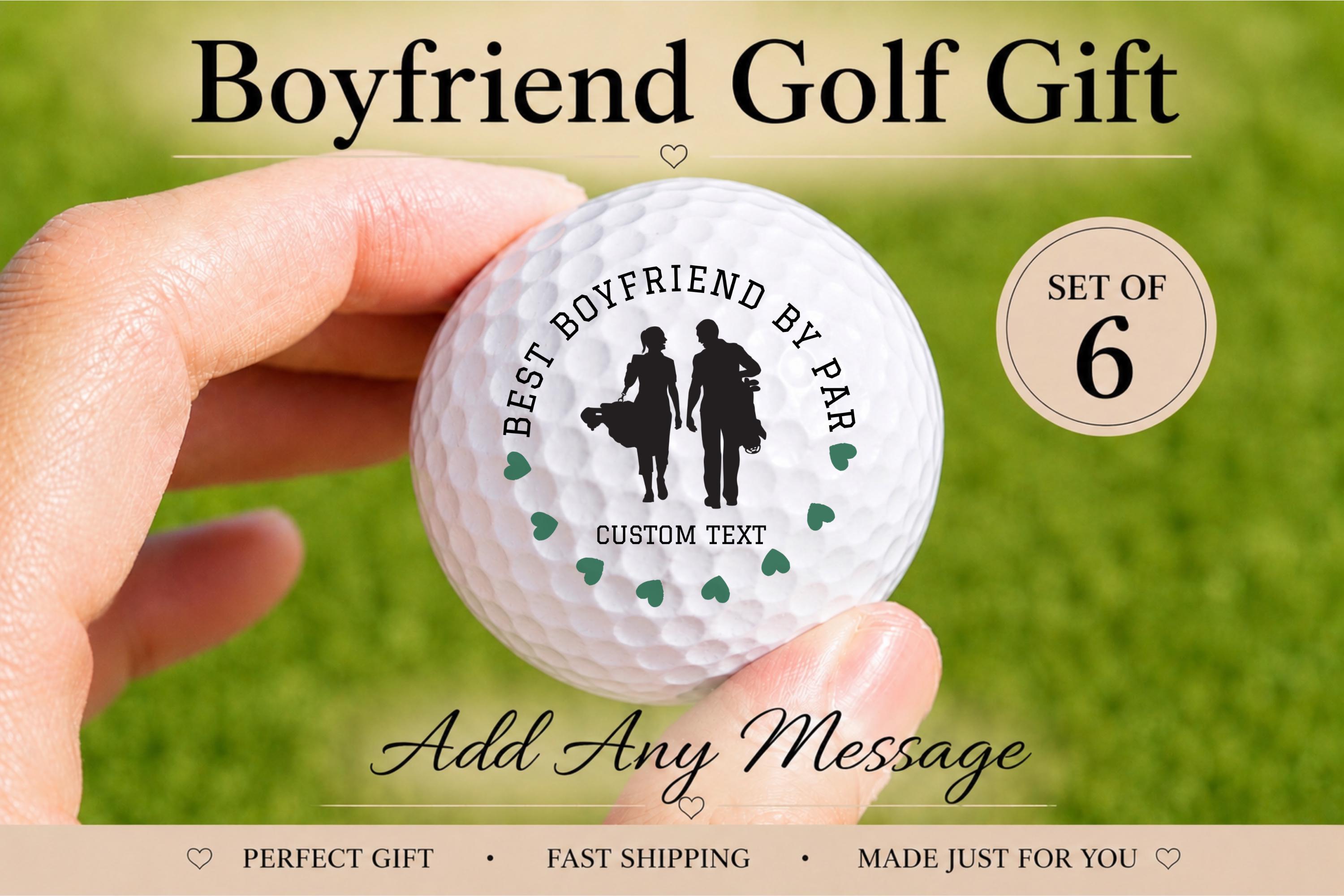 Celeb GOLF BALL　ギフトセット Sentimental Gifts for Boyfriend, Custom Golf Balls Set 6 Pcs, Best
