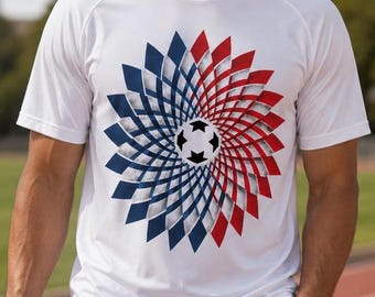 Fußball Spiel Tag Leistung T-Shirt, Retro USA Fußball Shirt, Fußball Fan Shirt, Fußball Mutter Leistung Shirt, Turnier Wochenende T-Shirt