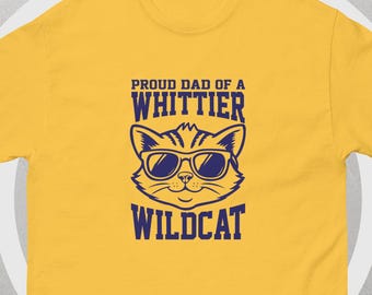 Whittier Dad Whittier Wildcat Tee