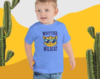 Whittier Wildcat Toddler Short Sleeve Tee