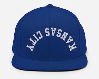 Kansas City Baseball Cap: Blue & White KC Fan Gear