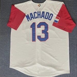 Retro Machado Puerto Rico Baseball Jersey – White Custom Jersey, Any Name & Number, Vintage Style Sportswear