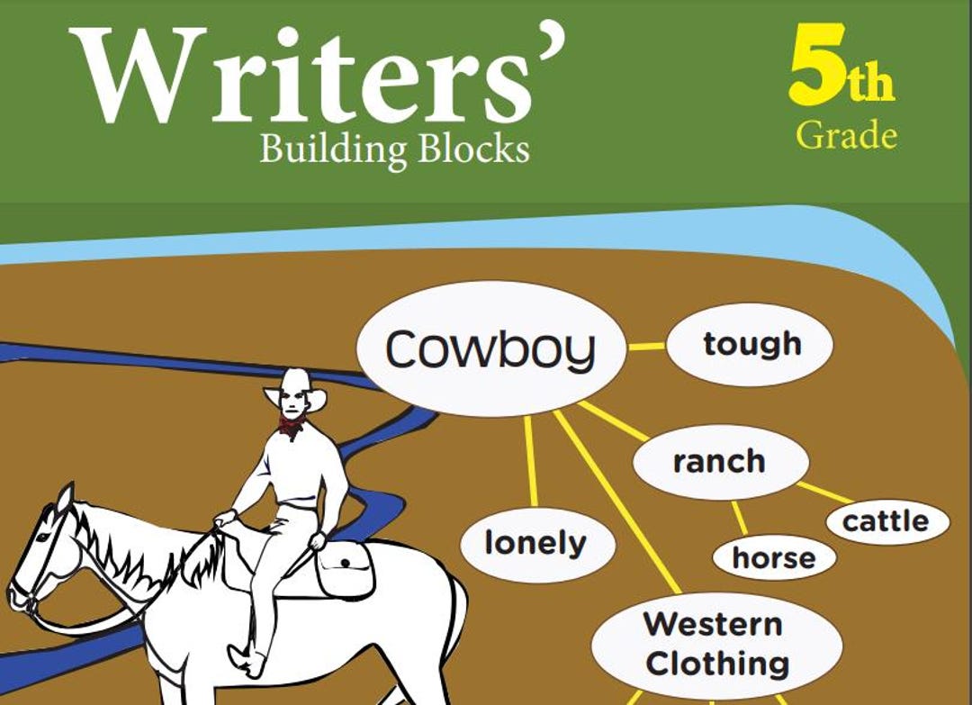 5th Grade Writer's Building Blocks - Etsy